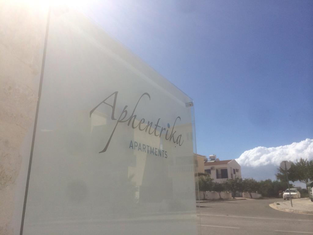 פרוטאראס Aphentrika Apartments מראה חיצוני תמונה